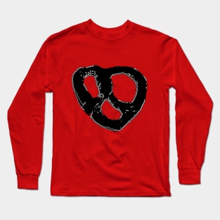 Heart Pretzel Long Sleeve T-Shirt